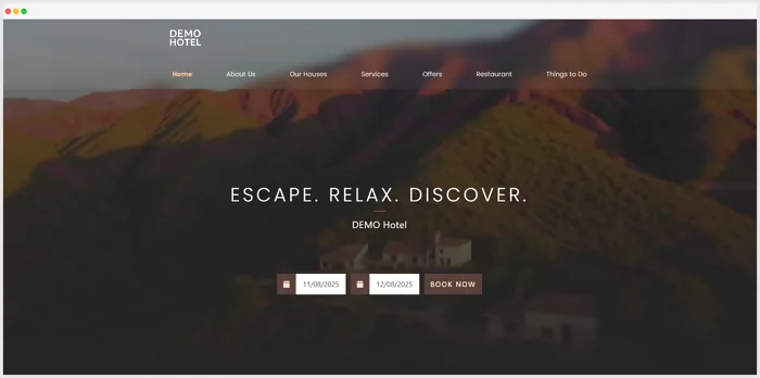 Demo Hotel Project